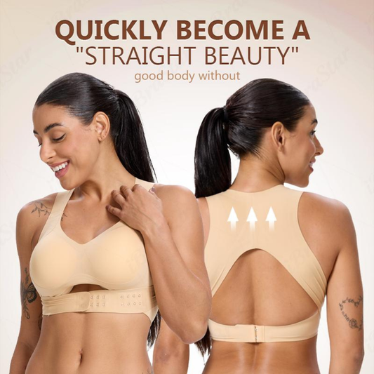 Seamless Push-Up Correcting Back Posture Bra