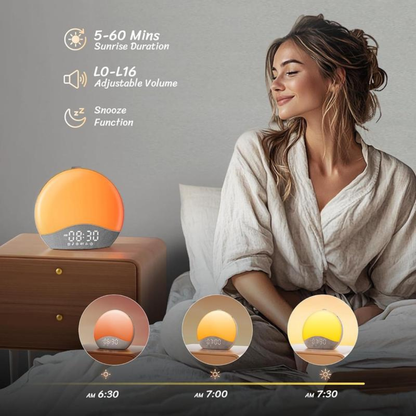 DawnGlow Clock