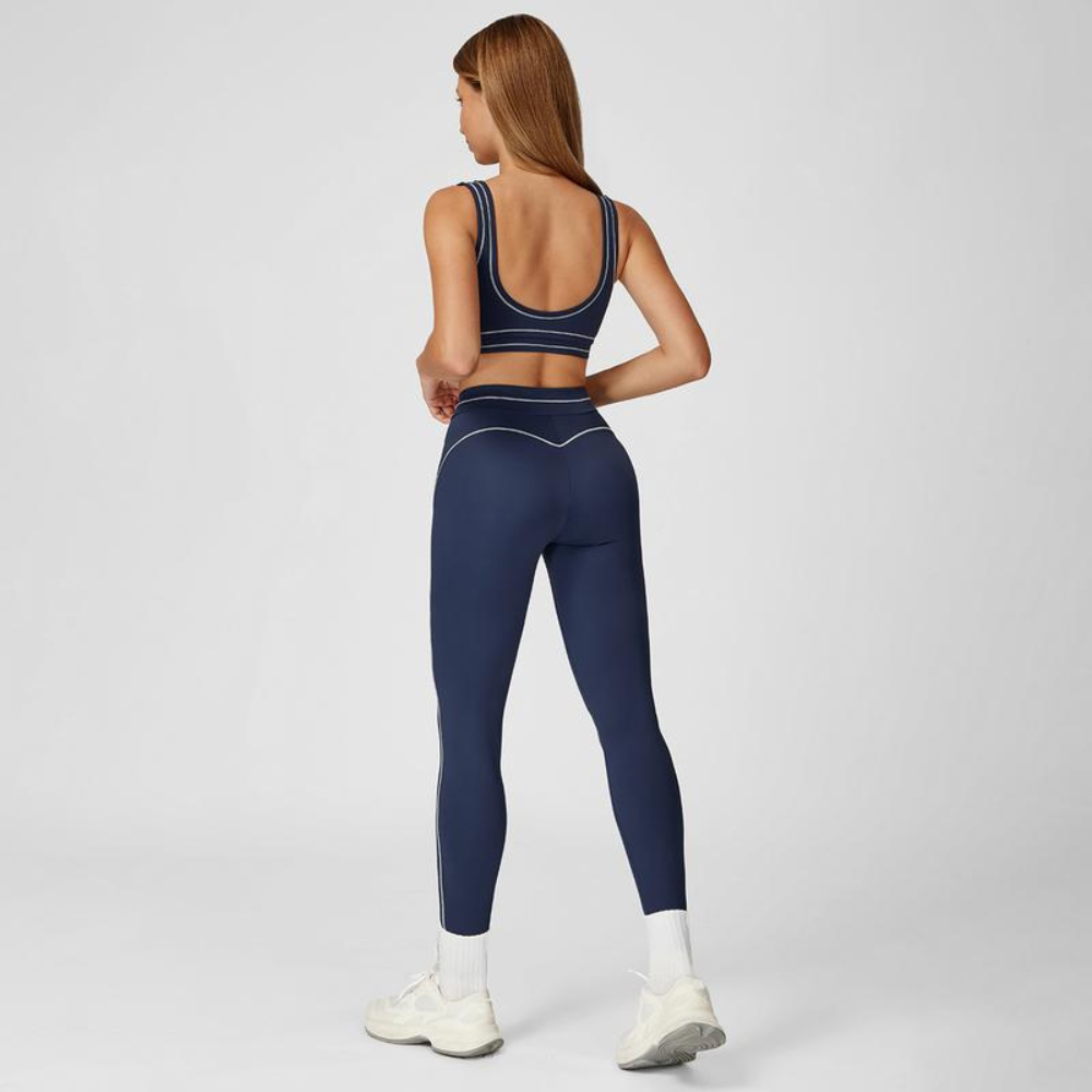 Two-Piece Sports Set, Comfortable Activewear for Fitness and Gym