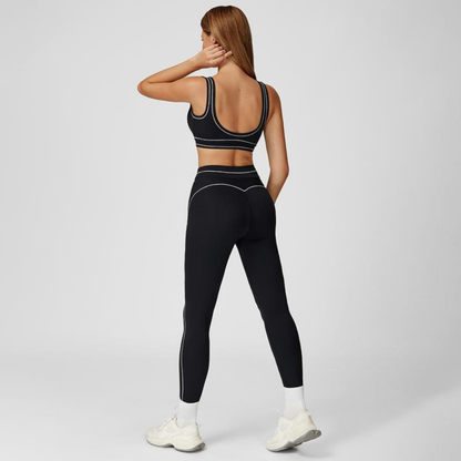Two-Piece Sports Set, Comfortable Activewear for Fitness and Gym