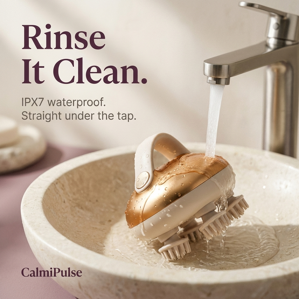 CalmiPulse Head Massager